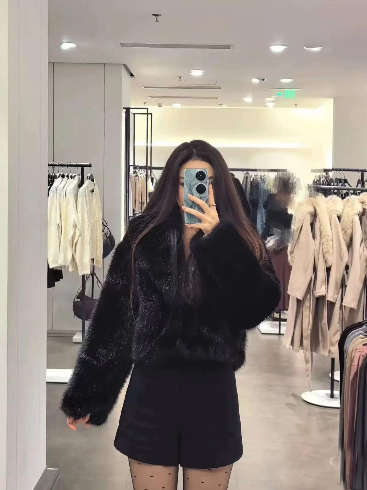 Winter New Arrival Women's Bla Loose Fit ort Hooded Artificial Fur Jaet Outerwear Polyester Fiber Long Sve Zipper Cl...
Winter New Arrival Women's Bla Loose Fit ort Hooded Artificial Fur Jaet Outerwear Polyester Fiber Long Sve Zipper Cl...