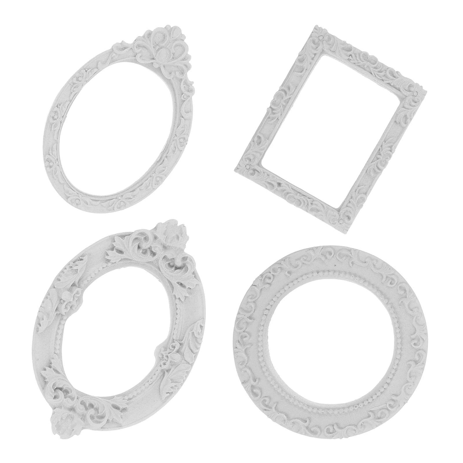 4Pcs Mini Vintage Photo Frames European Style Resin Retro Jewelry Display Photography Props Home Decor Tabletop Craft 
4Pcs Mini Vintage Photo Frames European Style Resin Retro Jewelry Display Photography Props Home Decor Tabletop Craft