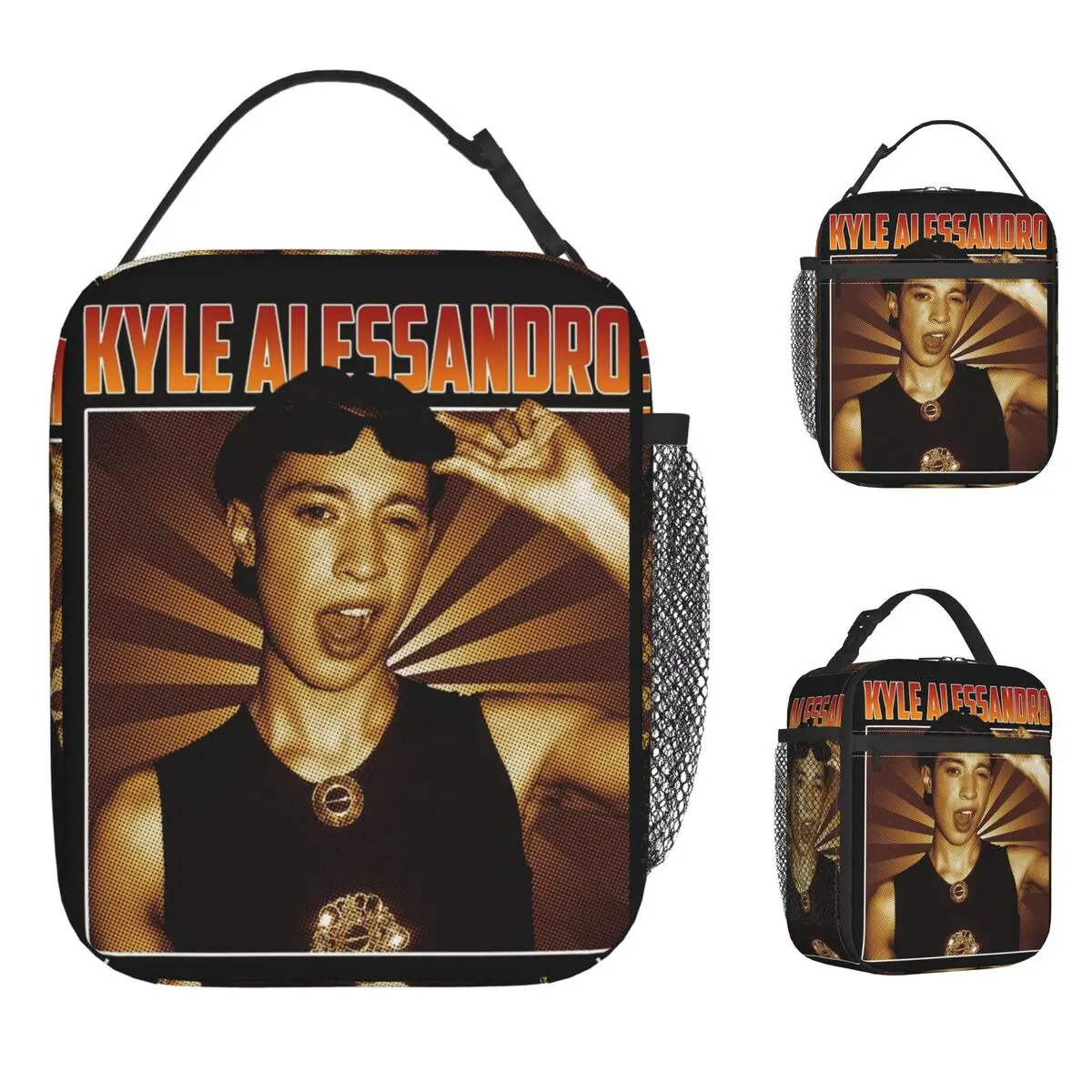 Kyle Alessandro Lighter Eurovision 2025 Lunch Bag Portable Insulated Oxford Thermal Tote Handbags
Kyle Alessandro Lighter Eurovision 2025 Lunch Bag Portable Insulated Oxford Thermal Tote Handbags