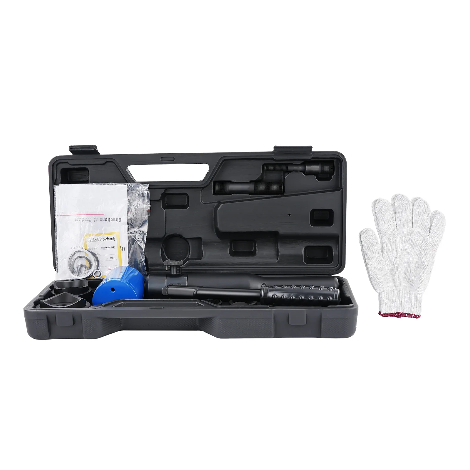 New Hydraulic Knockout Hole Punch Driver Kit 1/2 to 2 Inch Electrical Conduit
New Hydraulic Knockout Hole Punch Driver Kit 1/2 to 2 Inch Electrical Conduit