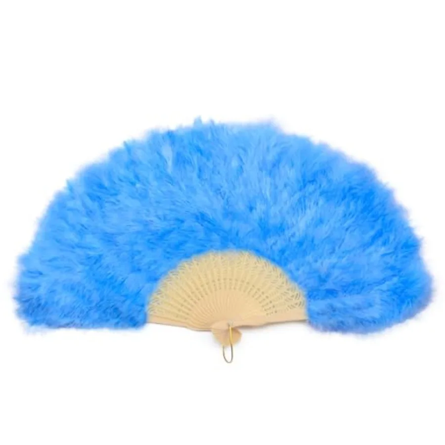 1920s Vintage Style Folding Handheld Flapper Feather Hand Fan
1920s Vintage Style Folding Handheld Flapper Feather Hand Fan