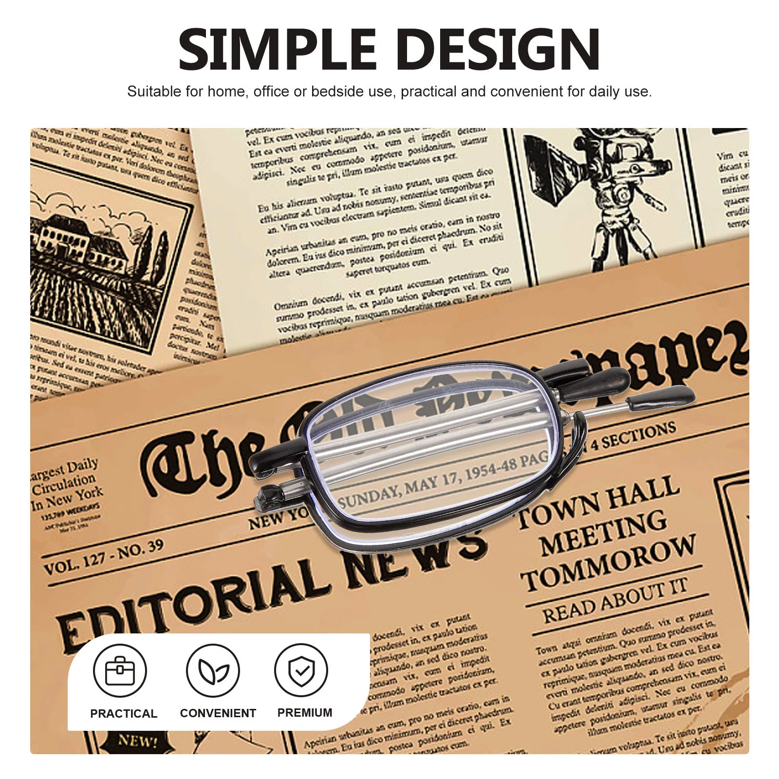 1 комплект легких складных очков для чтения, легкие очки для дальнозоркости для пожилых людей, удобные для ежедневного использования
1 комплект легких складных очков для чтения, легкие очки для дальнозоркости для пожилых людей, удобные для ежедневного использования