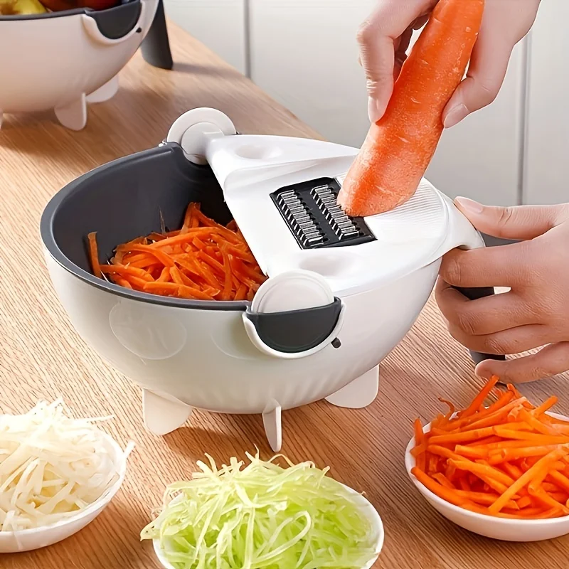 Kitchen multi-purpose drain basket, hand protector, shredder, shredder, radish, potato slicer, vegetable
Kitchen multi-purpose drain basket, hand protector, shredder, shredder, radish, potato slicer, vegetable