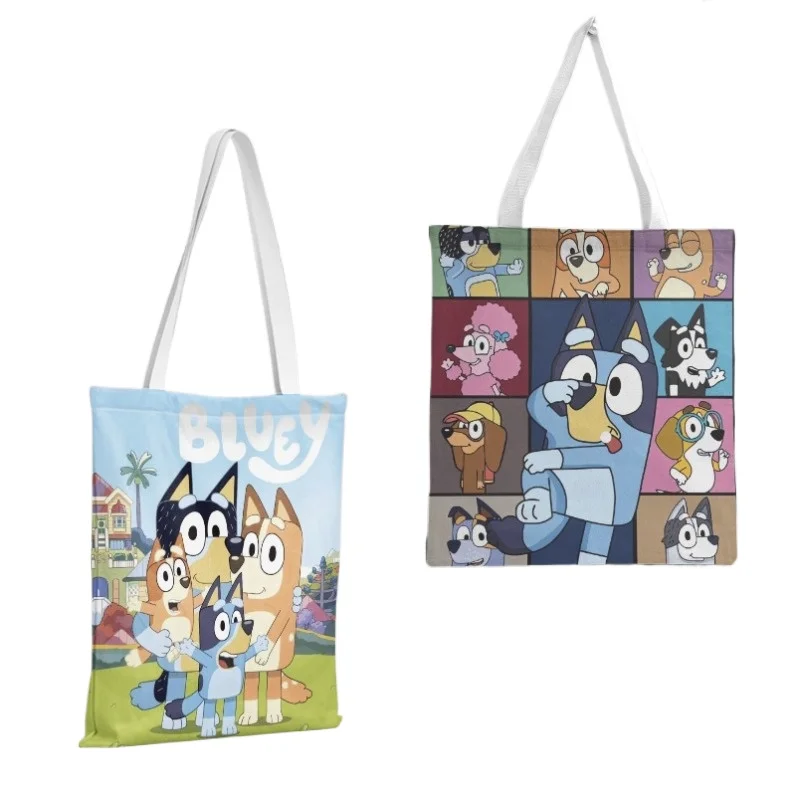 Новая холщовая сумка с милым мультяшным синим рисунком 36x39 см, сумка на плечо с аниме, ручная сумка для покупок, большая вместимость
Новая холщовая сумка с милым мультяшным синим рисунком 36x39 см, сумка на плечо с аниме, ручная сумка для покупок, большая вместимость