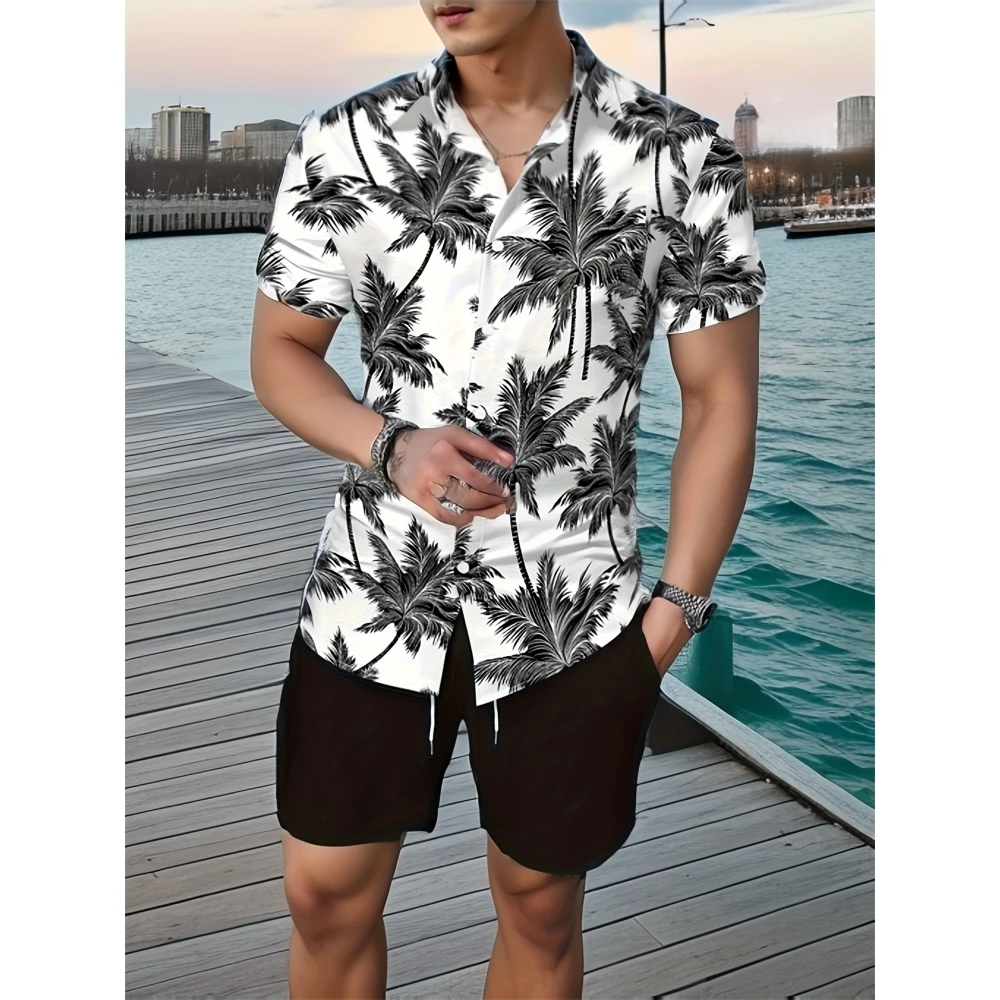 Men's Hawaiian Botanical Flower 3D Print Shirt Sports Shorts Outdoor Beach Men's Casual Shirt Summer Comfort Men's Pool Shorts
Men's Hawaiian Botanical Flower 3D Print Shirt Sports Shorts Outdoor Beach Men's Casual Shirt Summer Comfort Men's Pool Shorts