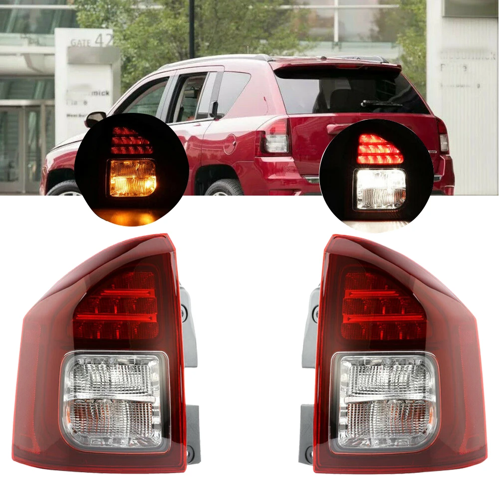 Left/Right Brake Light Fog Lamp Tail Lights For JEEP COMPASS 2014 2015 2016 2017 Brake Lights Fog Light Assembly
Left/Right Brake Light Fog Lamp Tail Lights For JEEP COMPASS 2014 2015 2016 2017 Brake Lights Fog Light Assembly