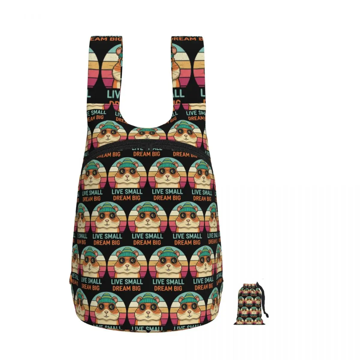 Live Small Dream Big Hamster Inspiration Backpack Student Storage BookBag Kids School Bag Laptop Shoulder Bags for Boys Girls
Live Small Dream Big Hamster Inspiration Backpack Student Storage BookBag Kids School Bag Laptop Shoulder Bags for Boys Girls