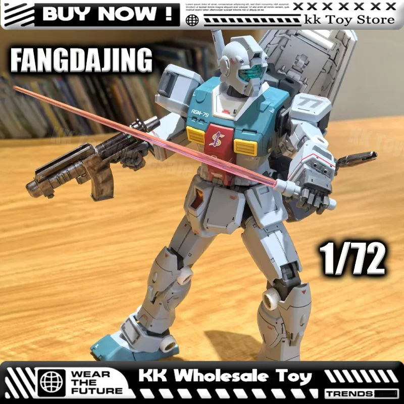 FANGDAJING 1/72 GM Origin RGM-79 26CM Assembly Model Kits Plastic skeleton Kits Anime Action Figure Robot Plastic Model Toys
FANGDAJING 1/72 GM Origin RGM-79 26CM Assembly Model Kits Plastic skeleton Kits Anime Action Figure Robot Plastic Model Toys