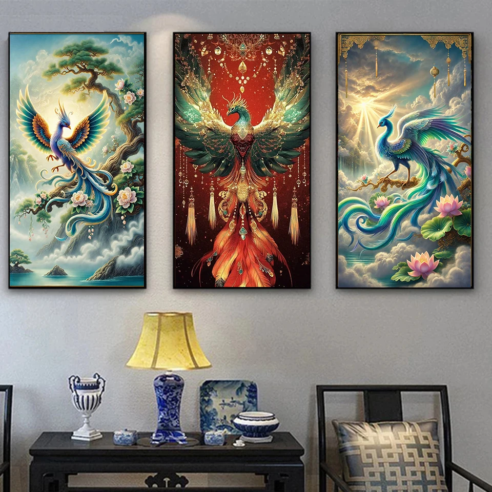 Diamond Painting New Arrival Divine Bird Phoenix Diy 5D Full Mosaic Diamond Embroidery Fantasy Animals Cross Stitch Kits
Diamond Painting New Arrival Divine Bird Phoenix Diy 5D Full Mosaic Diamond Embroidery Fantasy Animals Cross Stitch Kits