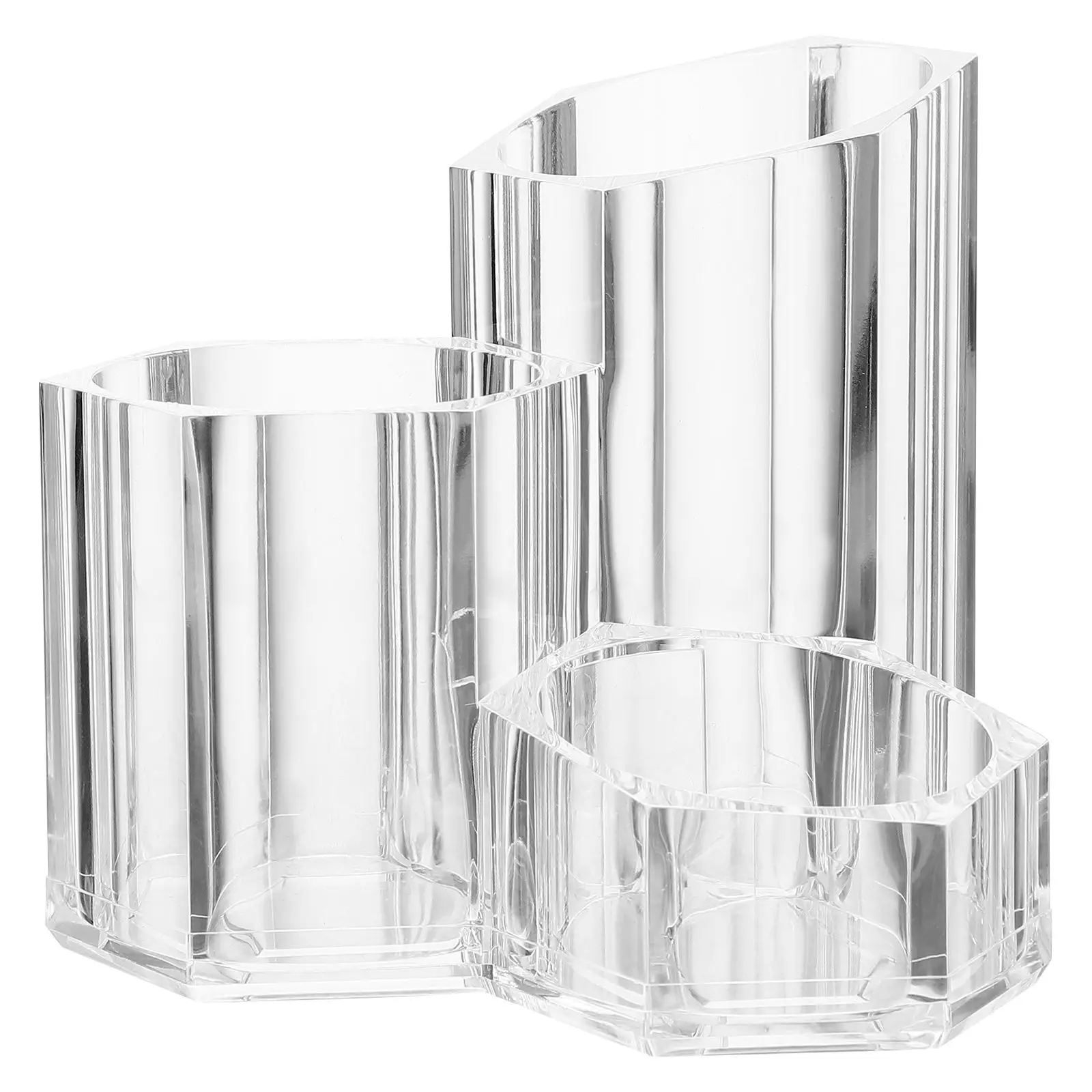 Makeup Brush Holder Transparent Acrylic Bucket Organizer Storage Dust Proof Cover Design Eyeliner Tools
Makeup Brush Holder Transparent Acrylic Bucket Organizer Storage Dust Proof Cover Design Eyeliner Tools