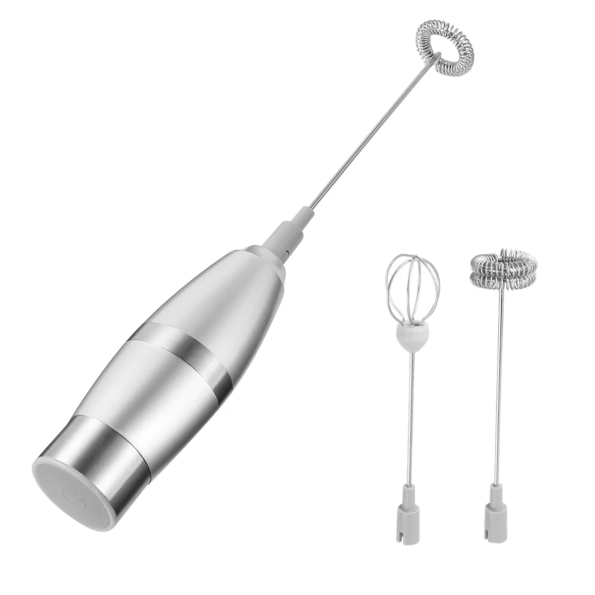 Stainless Mixer Electric Foamer Handheld Milk Frother Blender Professional Easy Clean 3 Whisk Heads Batter Powered
Stainless Mixer Electric Foamer Handheld Milk Frother Blender Professional Easy Clean 3 Whisk Heads Batter Powered