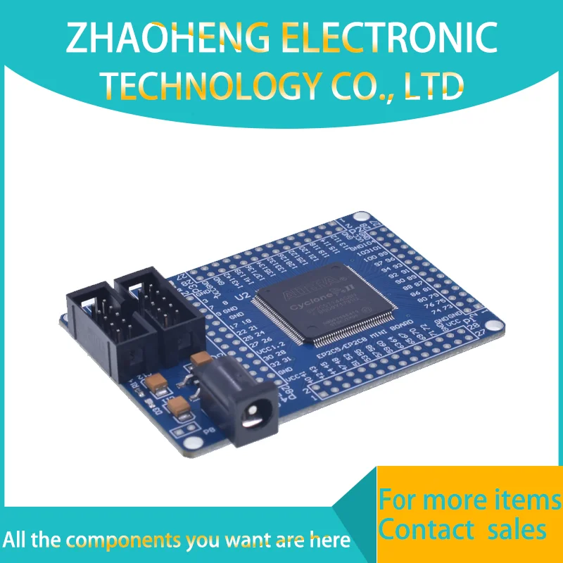 ALTERA FPGA CycloneII EP2C5T144 Minimum System Development Learning Board Module 5V EPCS4 4M Reset Switch Power Indicator
ALTERA FPGA CycloneII EP2C5T144 Minimum System Development Learning Board Module 5V EPCS4 4M Reset Switch Power Indicator