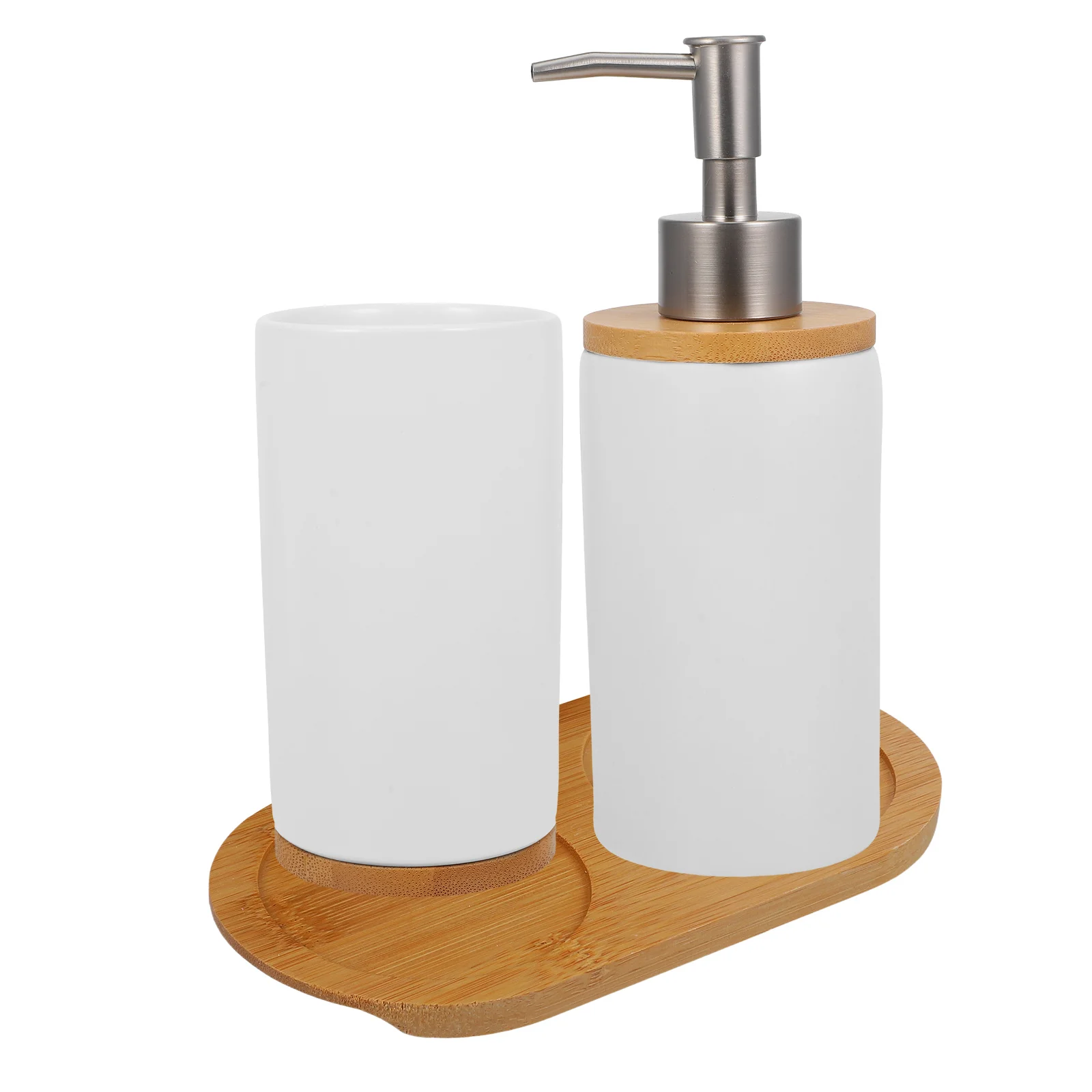 1 set 1 Set Of Ceramic Bathroom Accessories Set Simple Toothbrush Holder Soap Dispenser Lotion Dispenser Home Use Travel Storage
1 set 1 Set Of Ceramic Bathroom Accessories Set Simple Toothbrush Holder Soap Dispenser Lotion Dispenser Home Use Travel Storage