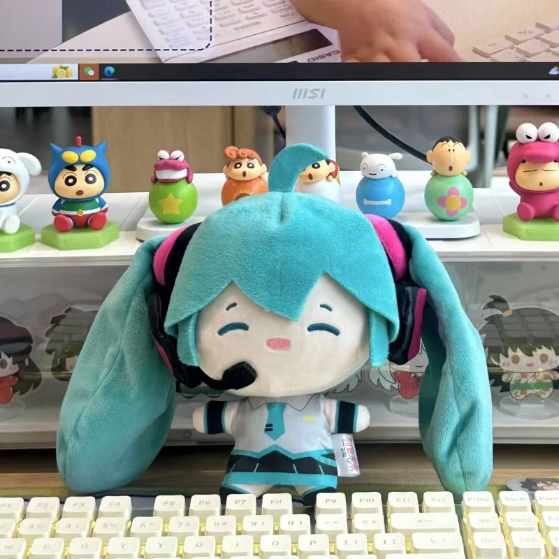 15cm Hatsune Miku Fufu Series Plush Doll Horsetail Throwing Doll Girlfriend Birthday Gift Cute Doll
15cm Hatsune Miku Fufu Series Plush Doll Horsetail Throwing Doll Girlfriend Birthday Gift Cute Doll