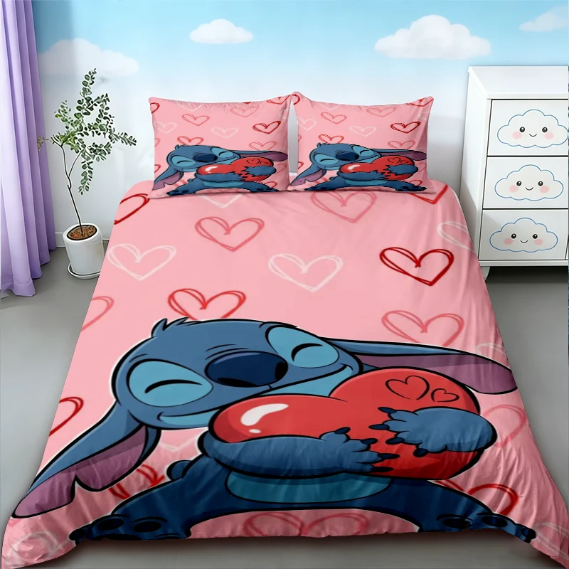Stitch Kids Duvet Cover Set Cartoon Quilt Cover Bedding Set Queen King Full Size for Children Teens Bedroom Home Decor
Stitch Kids Duvet Cover Set Cartoon Quilt Cover Bedding Set Queen King Full Size for Children Teens Bedroom Home Decor