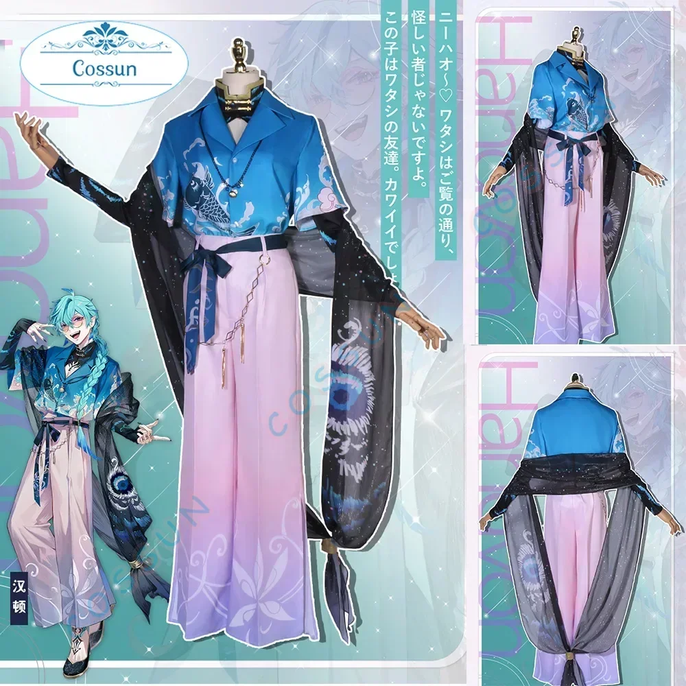 Fragaria Memories Hangyodon Clownfish Mermaid Costume Cosplay Game Halloween Outfits Women Men Suit Shirt Pants
Fragaria Memories Hangyodon Clownfish Mermaid Costume Cosplay Game Halloween Outfits Women Men Suit Shirt Pants