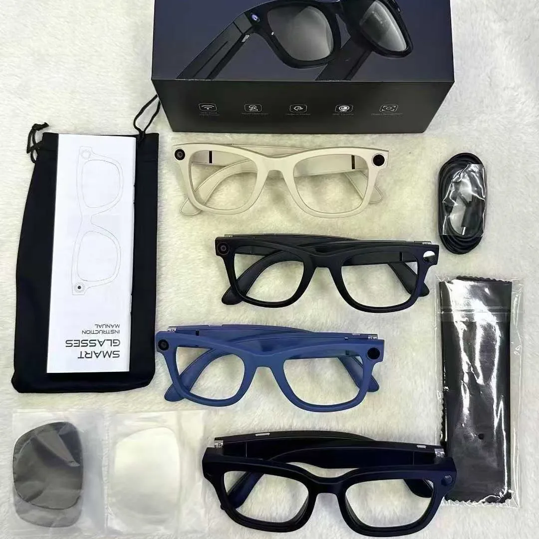 Electrochromic AI translation Smart shooting video Bluetooth translation Smart glasses 800W camera
Electrochromic AI translation Smart shooting video Bluetooth translation Smart glasses 800W camera