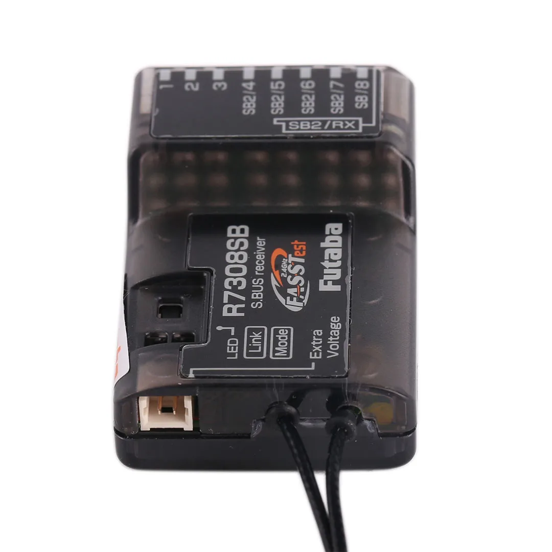 FUTABA R7308SB 2,4G Антенный приемник с высоким коэффициентом усиления FASSTest 7108 Обновленное издание для путешествий в Китае
FUTABA R7308SB 2,4G Антенный приемник с высоким коэффициентом усиления FASSTest 7108 Обновленное издание для путешествий в Китае