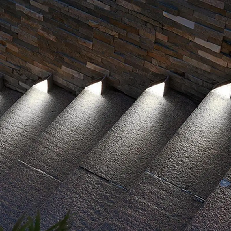 Triangle Solar Lights For Outside IP68 Solar Stair Lights Outdoor Step Lights Dual Color Temperatures Light Waterproof For Yard
Triangle Solar Lights For Outside IP68 Solar Stair Lights Outdoor Step Lights Dual Color Temperatures Light Waterproof For Yard