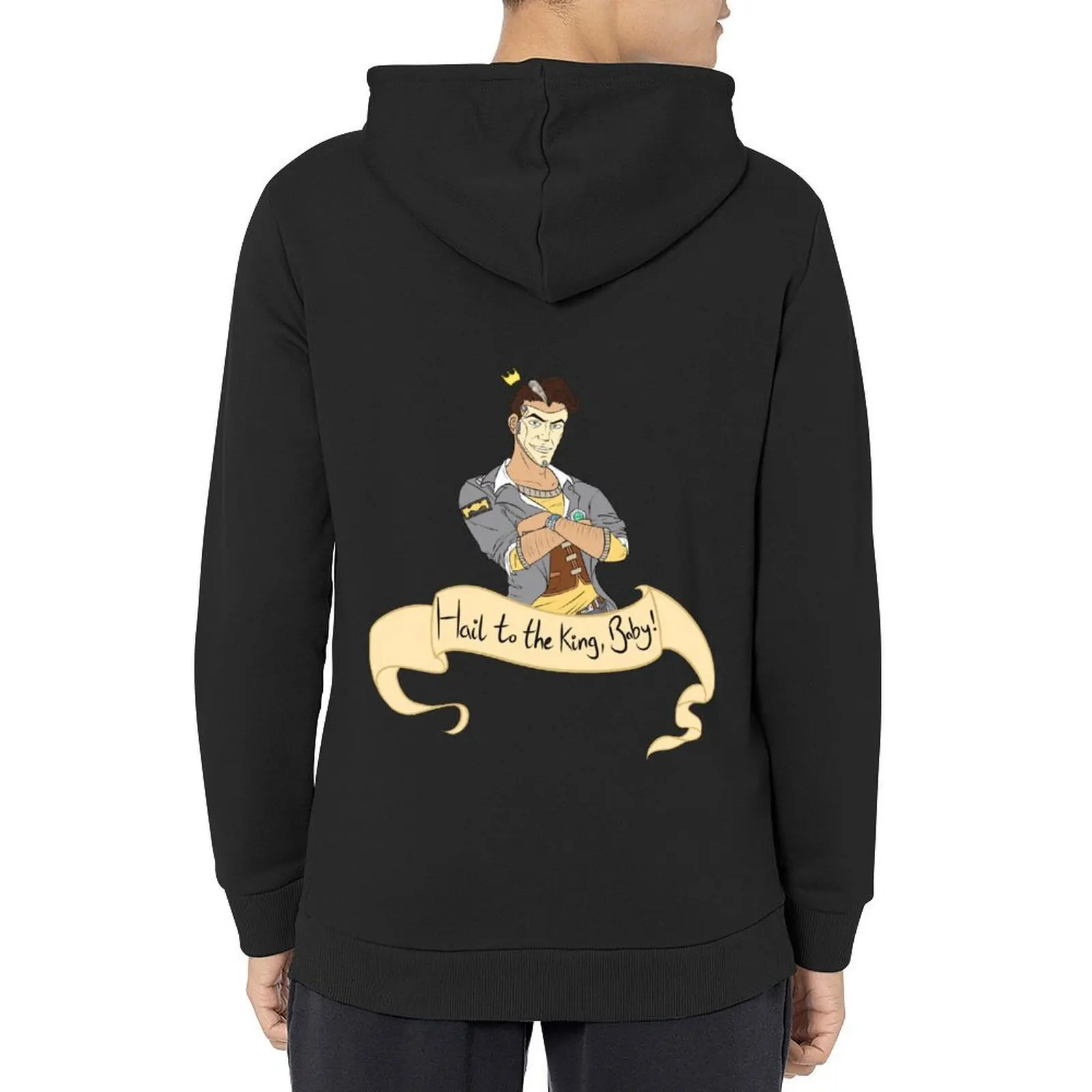 Hail to the King, baby! Hoodie men clothing mens designer clothes korean clothes men's clothes new hooded tee
Hail to the King, baby! Hoodie men clothing mens designer clothes korean clothes men's clothes new hooded tee