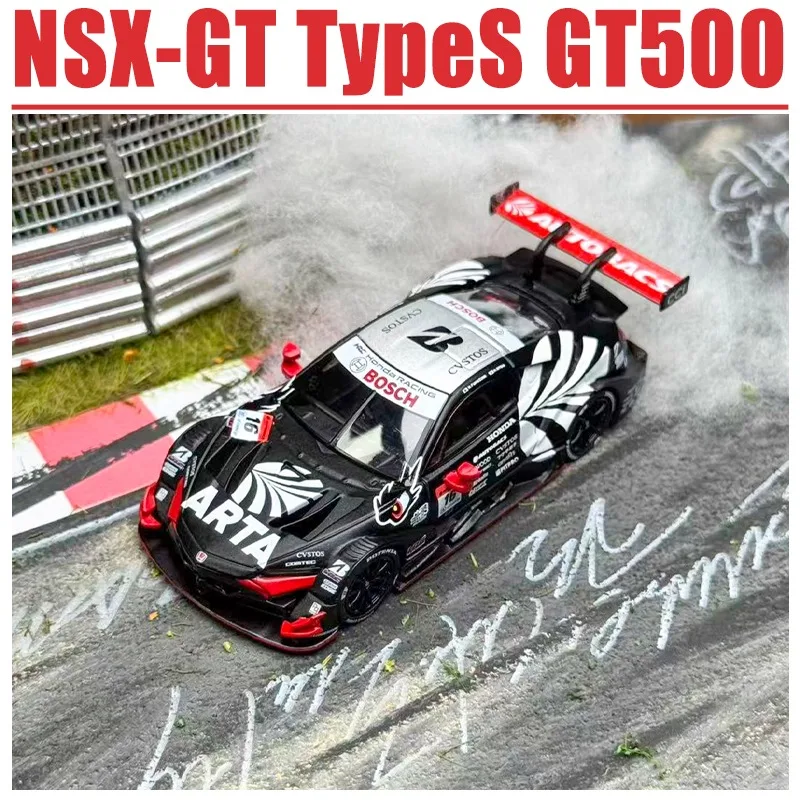 MINIGT 1/64 NSX-GT TypeS GT500, игрушка из сплава, моторный автомобиль, металлическая модель, подарки для мальчиков
MINIGT 1/64 NSX-GT TypeS GT500, игрушка из сплава, моторный автомобиль, металлическая модель, подарки для мальчиков