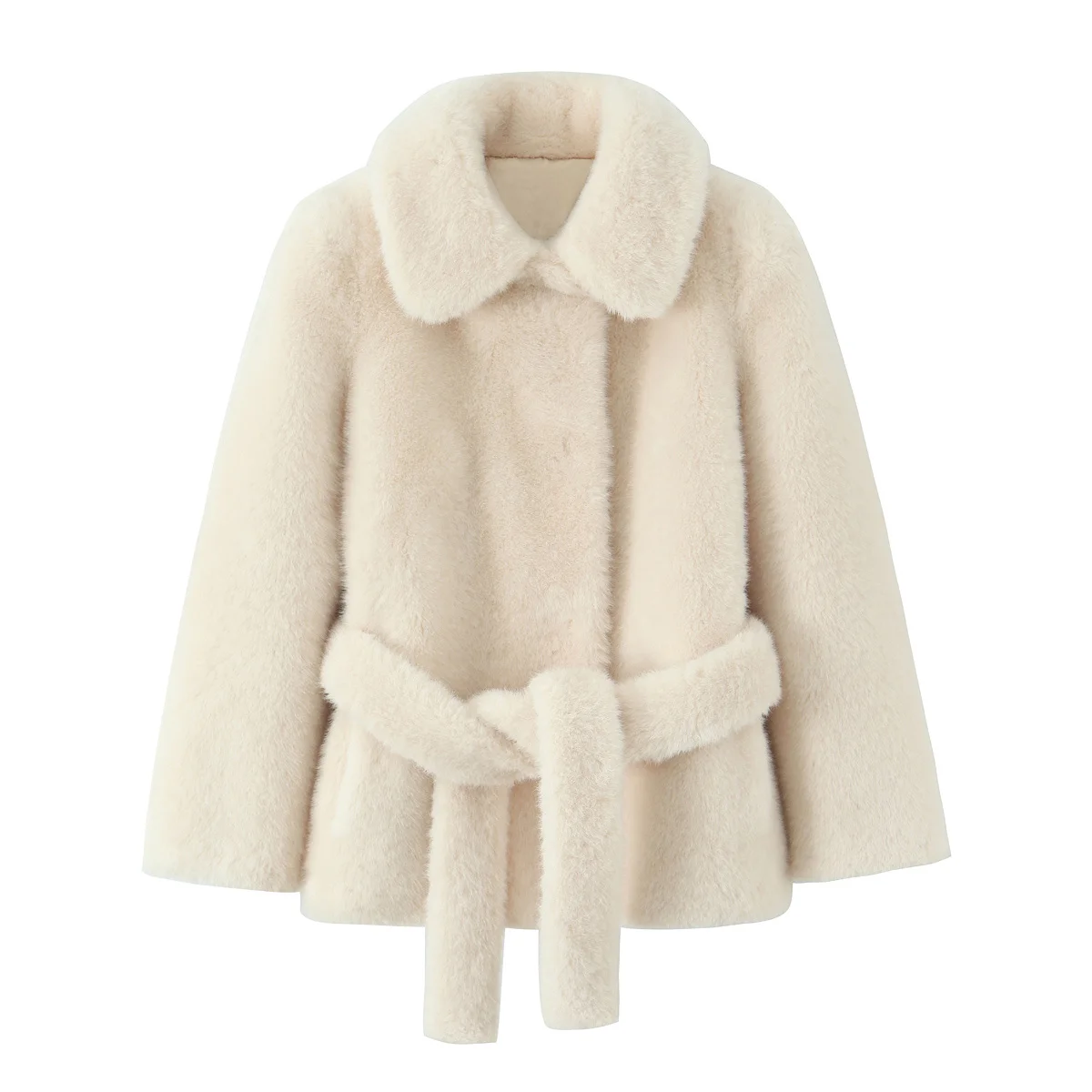 2025 WOMAN fashion European and American style autumn new with belt imitation fur effect long sleeve coat Outerwear Mujer
2025 WOMAN fashion European and American style autumn new with belt imitation fur effect long sleeve coat Outerwear Mujer