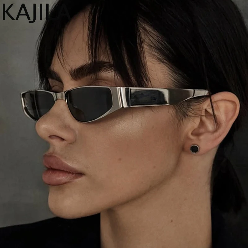 Y2K Punk Cat Eye Sunglasses Women 2025 Luxury Brand Metal Small Frame Polygon Sun Glasses For Ladies Retro Outdoor Shades UV400
Y2K Punk Cat Eye Sunglasses Women 2025 Luxury Brand Metal Small Frame Polygon Sun Glasses For Ladies Retro Outdoor Shades UV400