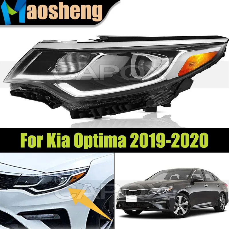 US Version Halogen Front Headlight Head Light For Kia Optima 2019-2020 Headlamp Driver Light
US Version Halogen Front Headlight Head Light For Kia Optima 2019-2020 Headlamp Driver Light