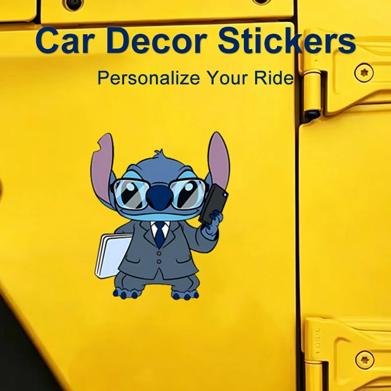 Disney Cartoon Stitch Car Stickers Creative Waterproof Decals for Electric Scooter Triangle Window Car Body DIY Beauty Gifts
Disney Cartoon Stitch Car Stickers Creative Waterproof Decals for Electric Scooter Triangle Window Car Body DIY Beauty Gifts