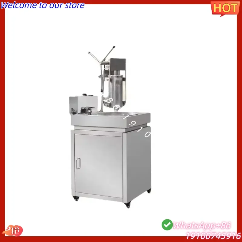 2026Hot Commercial Automatic Churros Snack Machine with Fryer and Filler for Churro Making
2026Hot Commercial Automatic Churros Snack Machine with Fryer and Filler for Churro Making