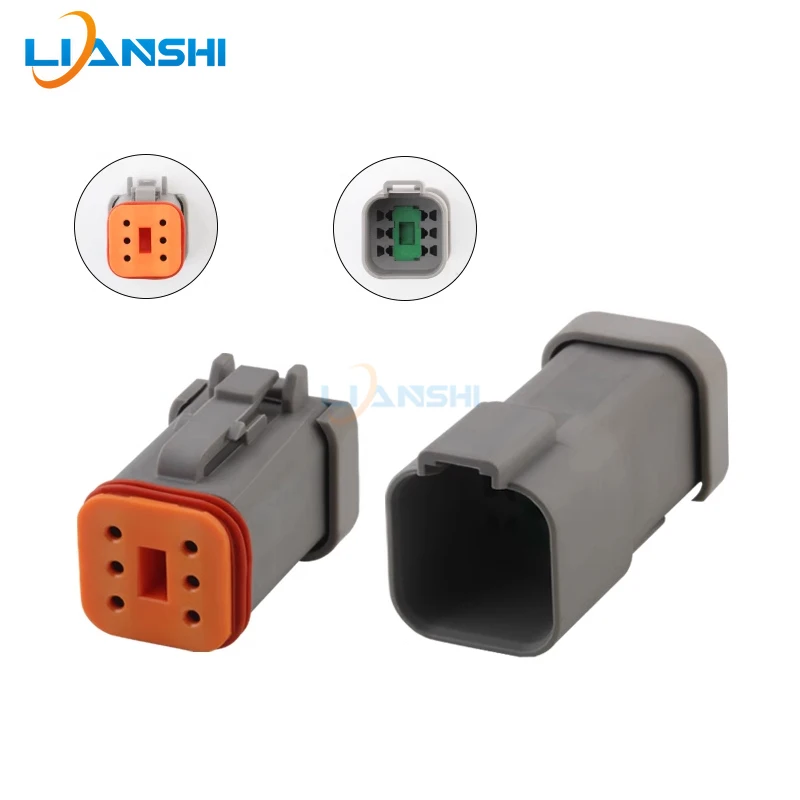DT04-6P-E005 DT06-6S-E005 Deutsch connector for LED spot light day running light excavator wire harness plug
DT04-6P-E005 DT06-6S-E005 Deutsch connector for LED spot light day running light excavator wire harness plug