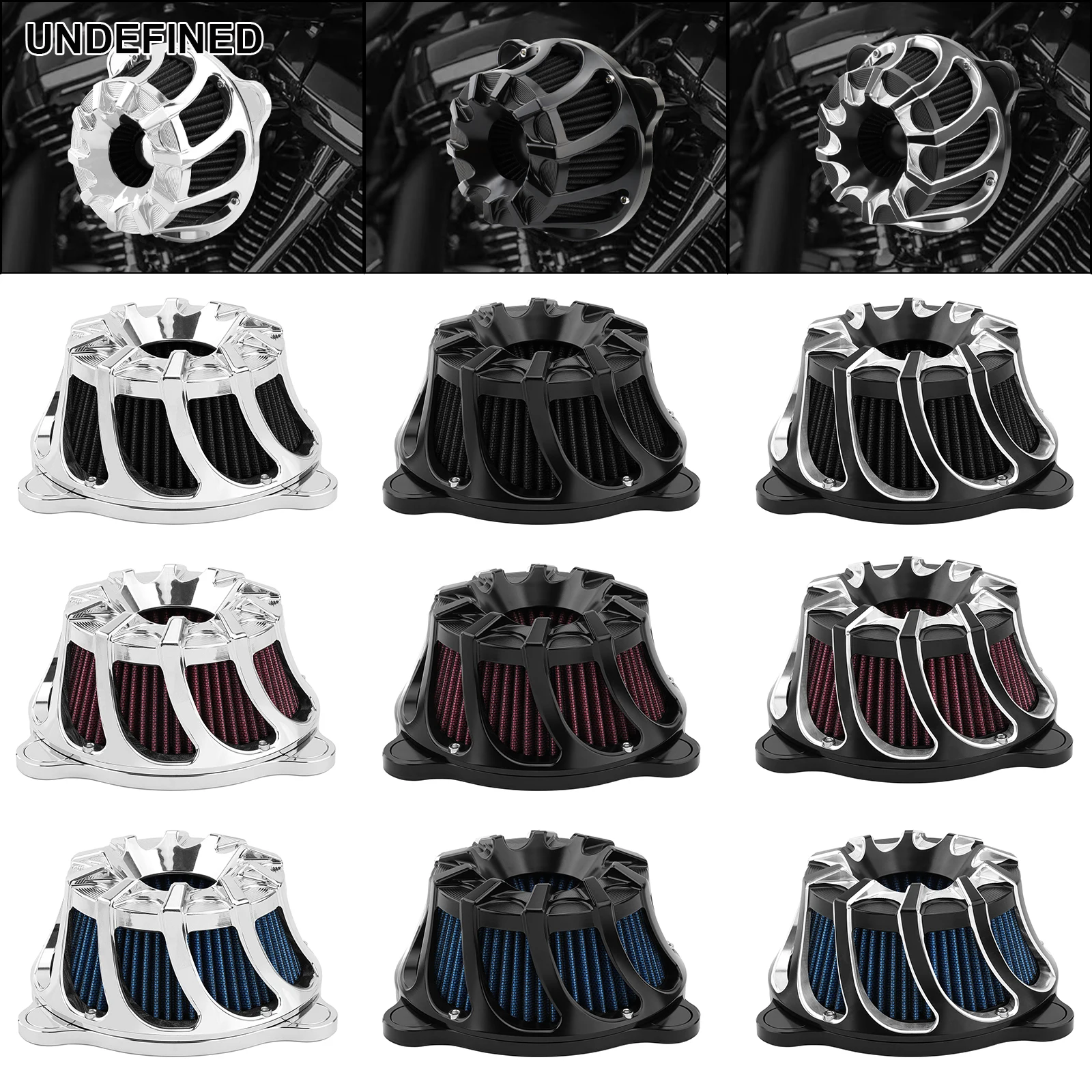Воздухозаборный фильтр для мотоцикла, система очистки для Harley Touring Road King Street Glide 2017-2023 Softail Low Rider 2018-2023
Воздухозаборный фильтр для мотоцикла, система очистки для Harley Touring Road King Street Glide 2017-2023 Softail Low Rider 2018-2023