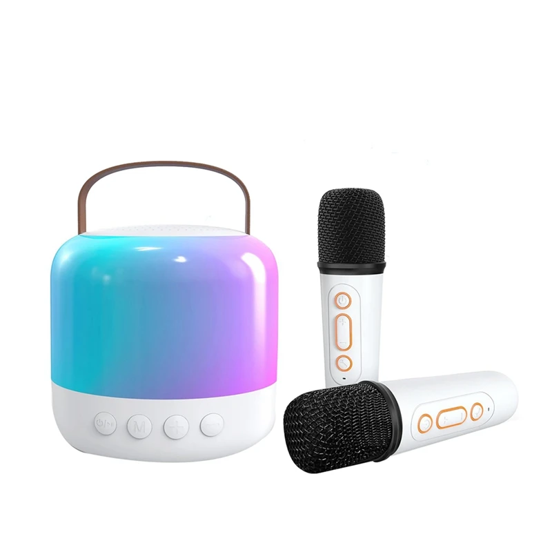 BNVN-Portable Bluetooth Speaker, Mini Karaoke Machine With 2 Wireless Microphones, Birthday Gift For Girls Boys Toddler Teens
BNVN-Portable Bluetooth Speaker, Mini Karaoke Machine With 2 Wireless Microphones, Birthday Gift For Girls Boys Toddler Teens