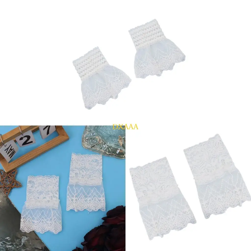 DXAA Elegant Lace Armband Cuff Lace Arm Accessory for Special Event and Weddings
DXAA Elegant Lace Armband Cuff Lace Arm Accessory for Special Event and Weddings