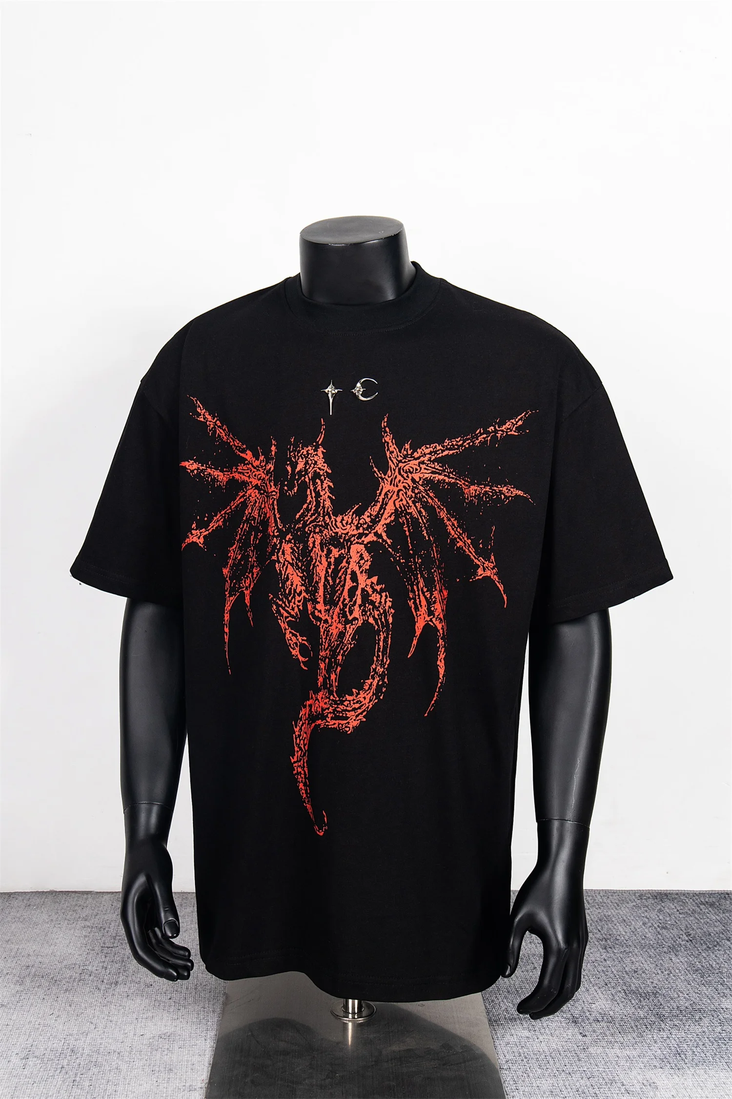 New THUG CLUB Korean Street Style Skulls Print High-Quality Cotton Casual Loose Streetwear Short Sleeve T-Shirt For Men
New THUG CLUB Korean Street Style Skulls Print High-Quality Cotton Casual Loose Streetwear Short Sleeve T-Shirt For Men