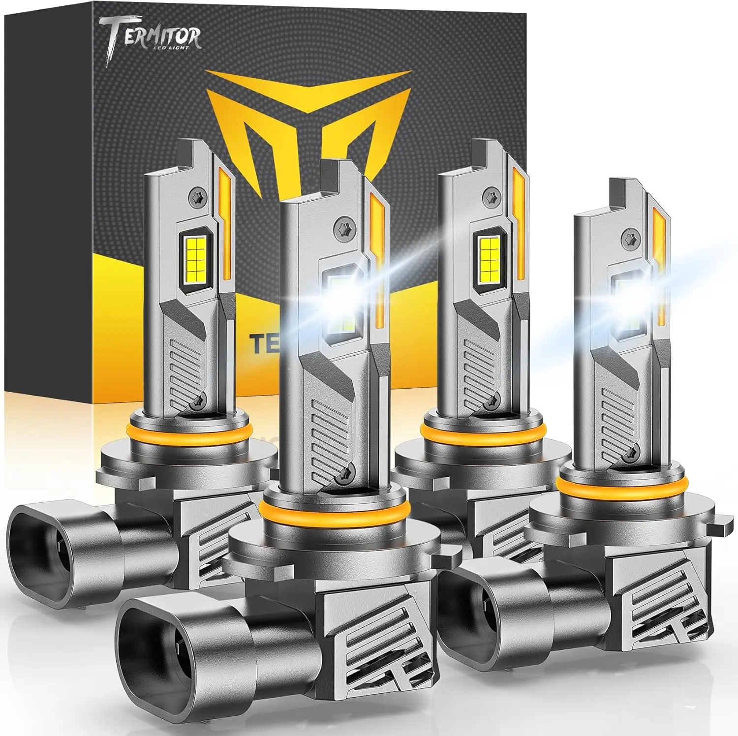 Termitor LED light bulb 9005 HB2 9006 HB3 Combo Fog Light for Fog or Rain,Pack of 4
Termitor LED light bulb 9005 HB2 9006 HB3 Combo Fog Light for Fog or Rain,Pack of 4