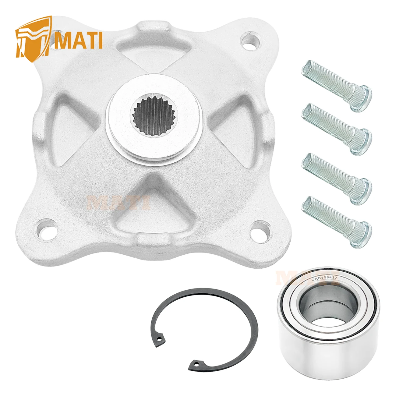 Front Wheel Hub & Bearing & Studs for Polaris Sportsman 500 800 570 400 450 600 700 ACE ETX ATP Magnum 330 Scrambler 500 5134310
Front Wheel Hub & Bearing & Studs for Polaris Sportsman 500 800 570 400 450 600 700 ACE ETX ATP Magnum 330 Scrambler 500 5134310
