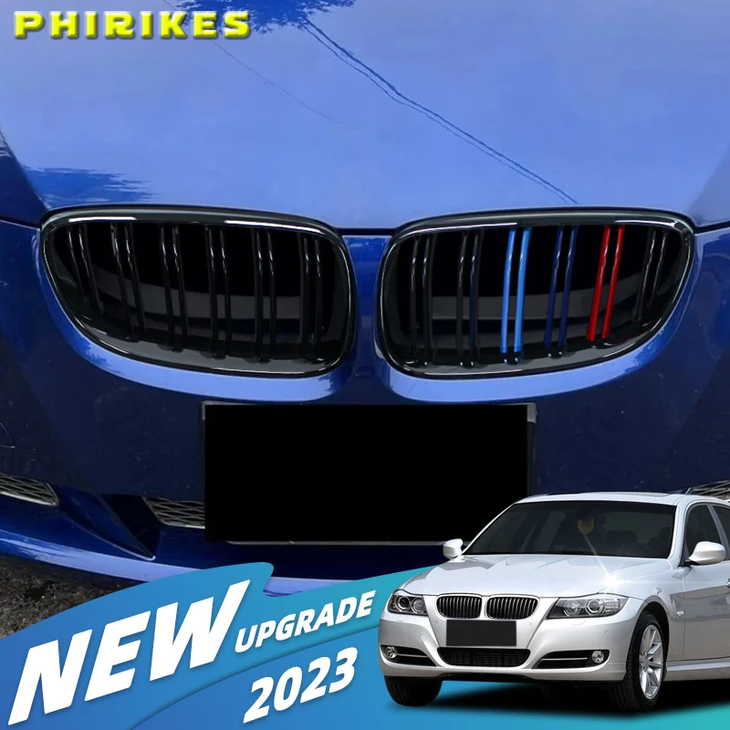Для BMW E92 E93 3 серии 328I 335I Купе LCI 2010-2013, 2 шт., черная решетка радиатора в стиле «ноздри» с двойными ламелями
Для BMW E92 E93 3 серии 328I 335I Купе LCI 2010-2013, 2 шт., черная решетка радиатора в стиле «ноздри» с двойными ламелями