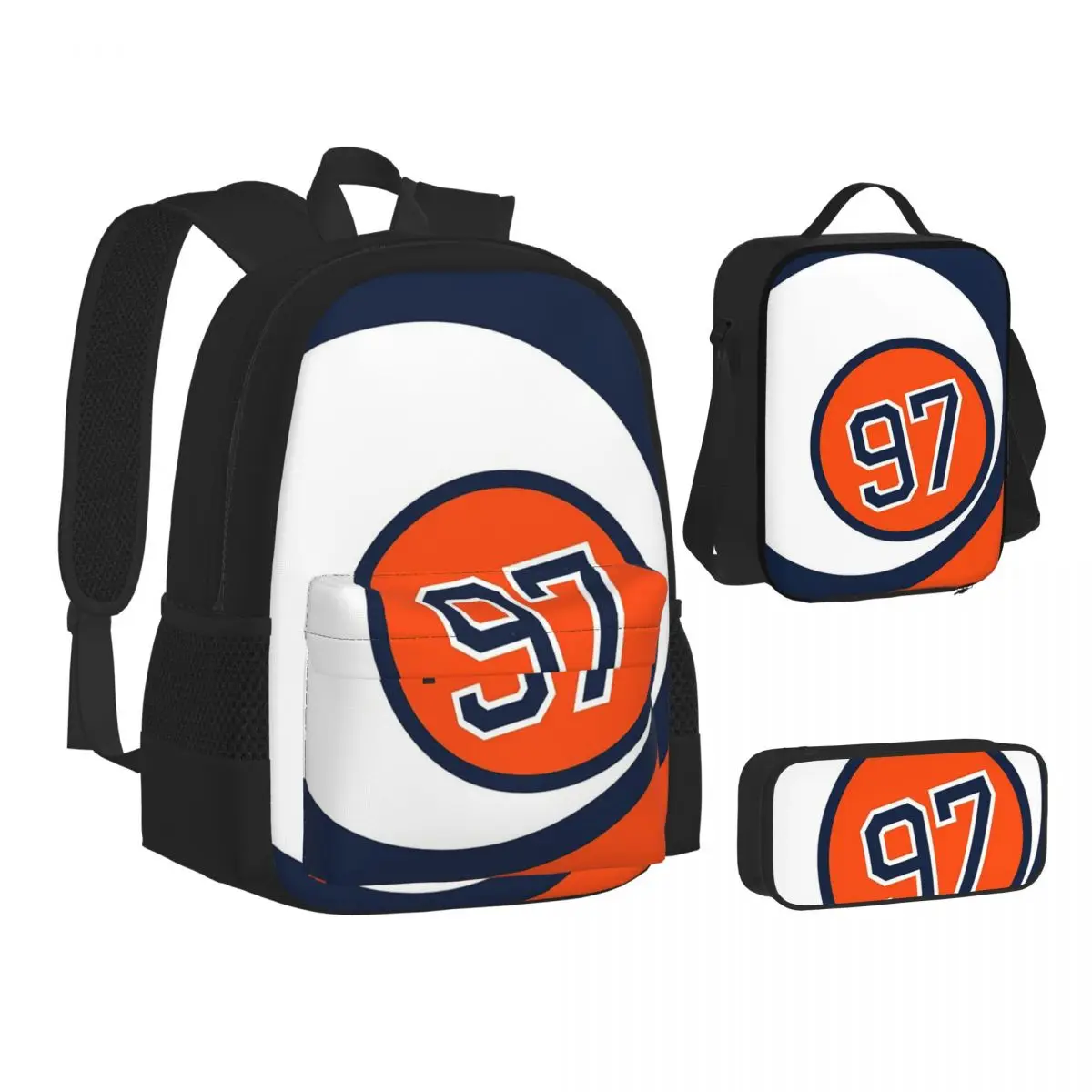 Connor McDavid For Edmonton Oilers Fans BackpacksChildren School Bags Kids Rucksack Lunch Bag Pen Bag Three-Piece Set
Connor McDavid For Edmonton Oilers Fans BackpacksChildren School Bags Kids Rucksack Lunch Bag Pen Bag Three-Piece Set