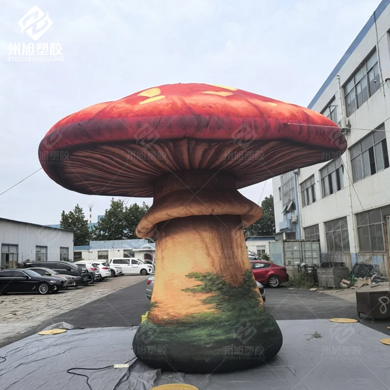 Customized inflatable large mushroom model outdoor commercial promotion exhibition decoration props
Customized inflatable large mushroom model outdoor commercial promotion exhibition decoration props