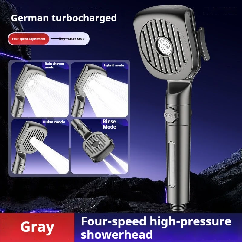 4 Modes Adjustable High Pressure Shower Head,Rainfall Shower Head,New Bathroom Shower Head Accessories Sprayer
4 Modes Adjustable High Pressure Shower Head,Rainfall Shower Head,New Bathroom Shower Head Accessories Sprayer