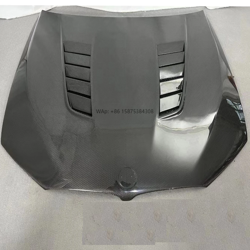 Dry Carbon Fiber Front Bumper Engine Hood Bonnet Cover Lid for G30 G31 F90 M5 2017-2023
Dry Carbon Fiber Front Bumper Engine Hood Bonnet Cover Lid for G30 G31 F90 M5 2017-2023