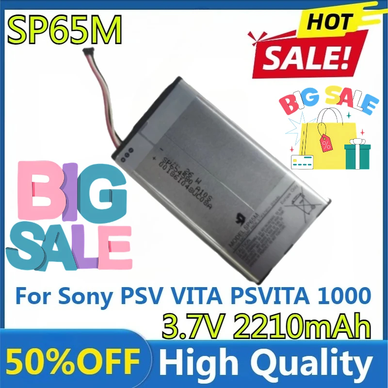 New SP65M High Quality Replaceable 2210mAh SP65M Battery for Sony PSV VITA PSVITA 1000 Psv1000 Ps Vita PCH-1001 PCH-1101
New SP65M High Quality Replaceable 2210mAh SP65M Battery for Sony PSV VITA PSVITA 1000 Psv1000 Ps Vita PCH-1001 PCH-1101