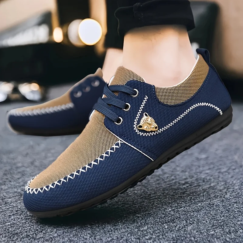Men's Loafers with a Comfortable and Breathable Upper, Lightweight and Durable Soles, Suitable for Business Activities, Daily Casual Wear, and More
Men's Loafers with a Comfortable and Breathable Upper, Lightweight and Durable Soles, Suitable for Business Activities, Daily Casual Wear, and More
