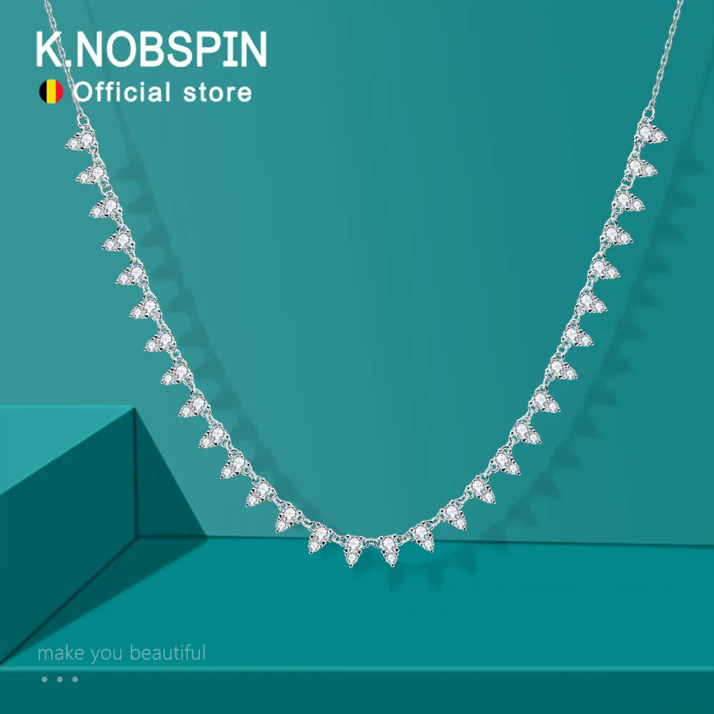 KNOBSPIN 2 мм/3 мм D цвет муассанит теннисное ожерелье s925 стерлингового серебра 18-дюймовая цепочка, свадебные ожерелья для женщин изящные ювелирные изделия
KNOBSPIN 2 мм/3 мм D цвет муассанит теннисное ожерелье s925 стерлингового серебра 18-дюймовая цепочка, свадебные ожерелья для женщин изящные ювелирные изделия