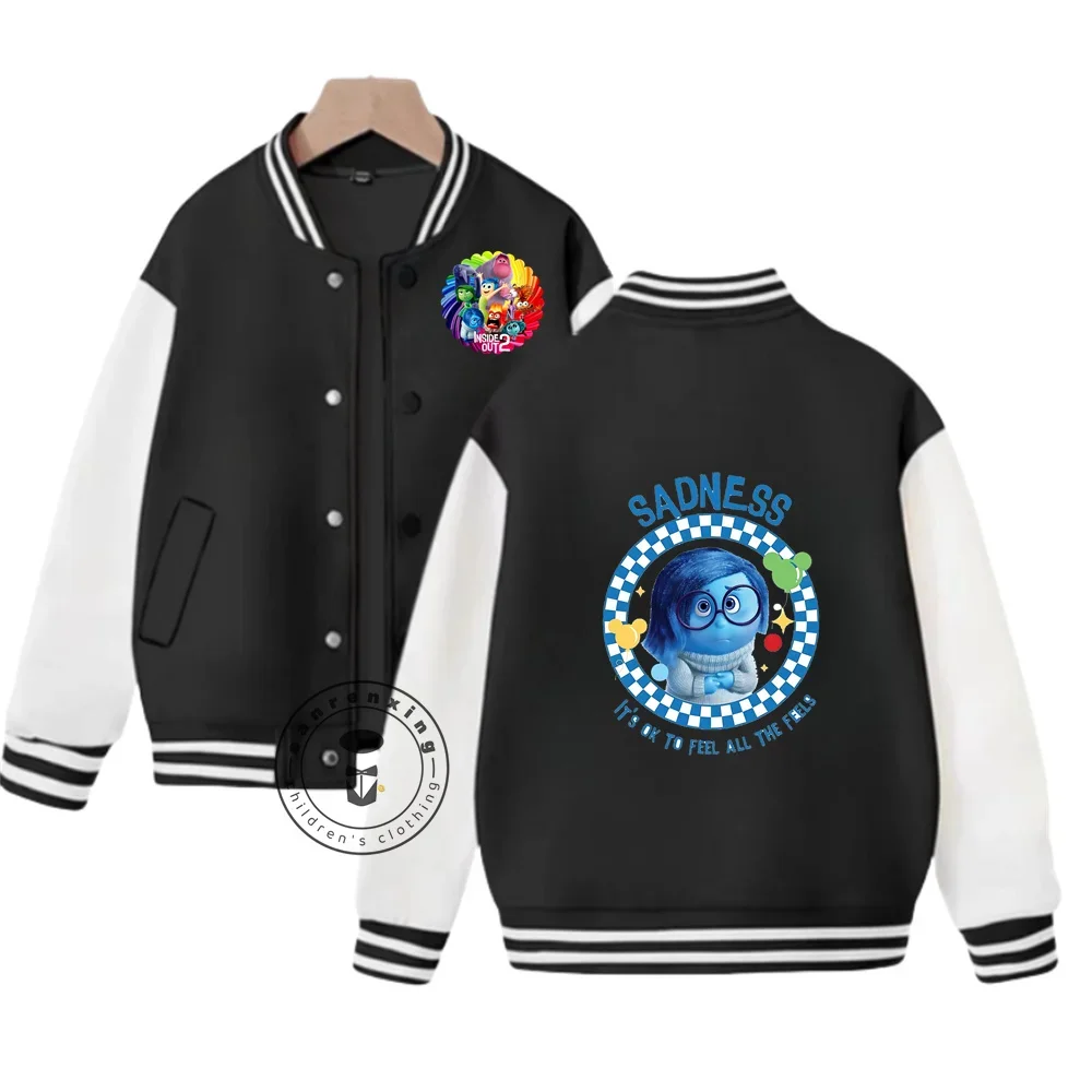 Inside Out Boys & Girls 2-14 Yrs Gift Cartoon Printed Coat Fall/Winter Jacket Kids Baseball Uniform Sweatshirt Super Cute
Inside Out Boys & Girls 2-14 Yrs Gift Cartoon Printed Coat Fall/Winter Jacket Kids Baseball Uniform Sweatshirt Super Cute