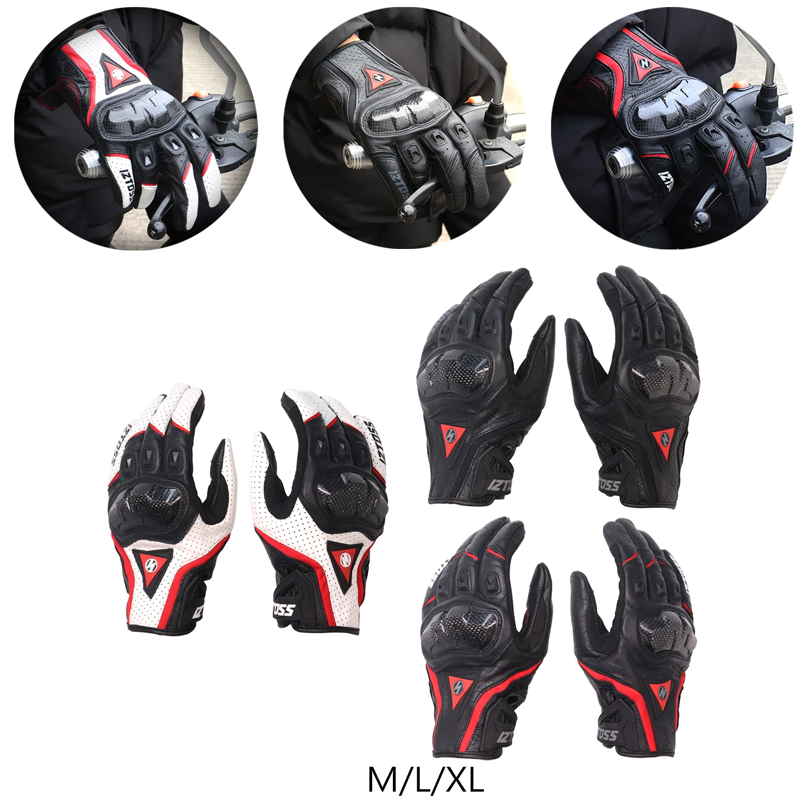 1 Pair Motorcycle Riding Gloves Touch Screen Winter Gloves For Men PU leather Motorbike Bike Cycling gloves Protective Gear
1 Pair Motorcycle Riding Gloves Touch Screen Winter Gloves For Men PU leather Motorbike Bike Cycling gloves Protective Gear