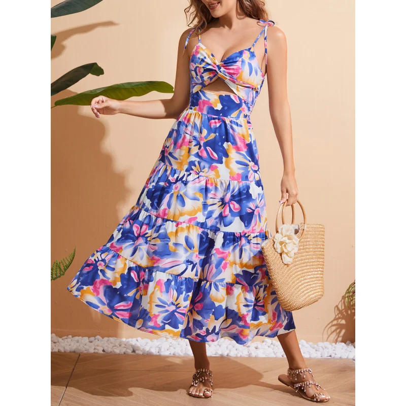 2025 New Women's Summer Vacation Style Strapless Dress with Flared Hem Fashion Print Dress C001
2025 New Women's Summer Vacation Style Strapless Dress with Flared Hem Fashion Print Dress C001
