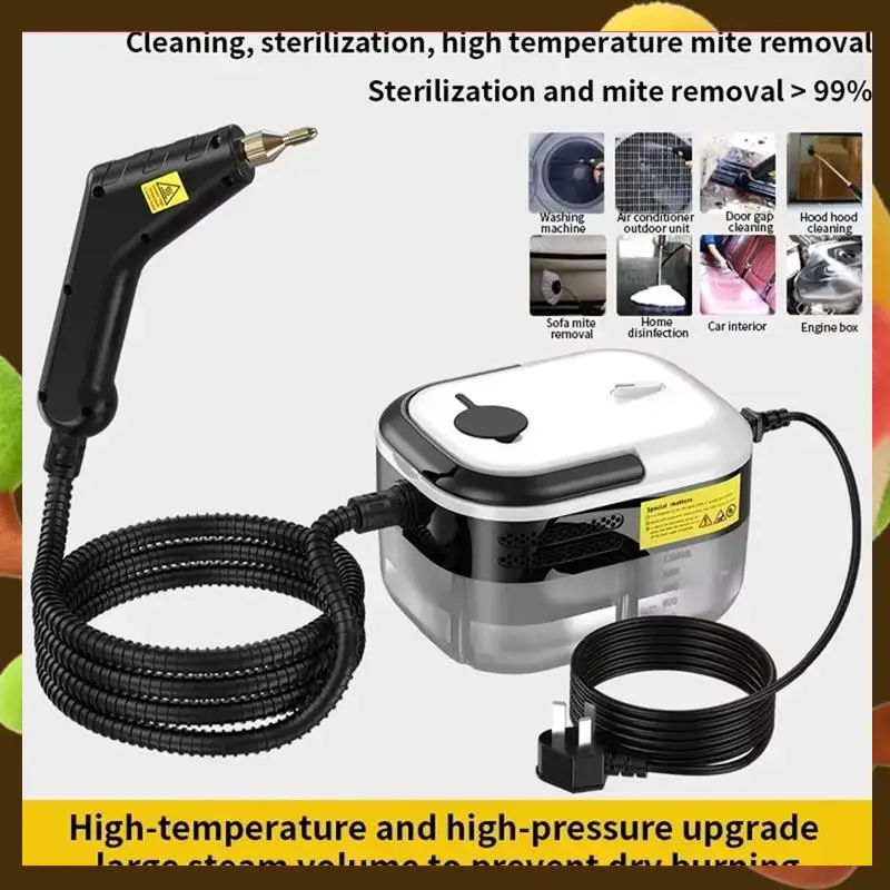 Portable Steam Cleaner High Temperature Home Sterilizations For Air Conditioner,Sofa,Kitchen Hood Car Steam Cleaner(EU)-Retail
Portable Steam Cleaner High Temperature Home Sterilizations For Air Conditioner,Sofa,Kitchen Hood Car Steam Cleaner(EU)-Retail