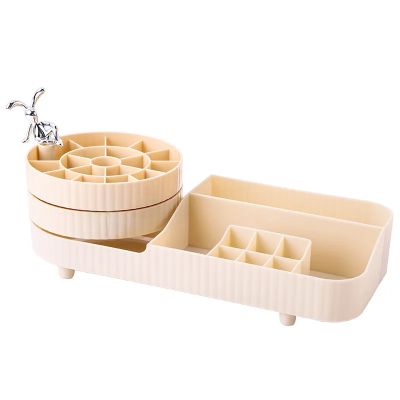 Rotating makeup brush storage box, light luxury desktop lipstick, eyeshadow rack, household dresser, cosmetic storage cylinder.
Rotating makeup brush storage box, light luxury desktop lipstick, eyeshadow rack, household dresser, cosmetic storage cylinder.